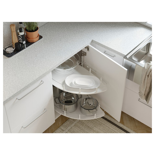 SÄLJAN Worktop, light grey mineral effect, laminate, 186x3.8 cm