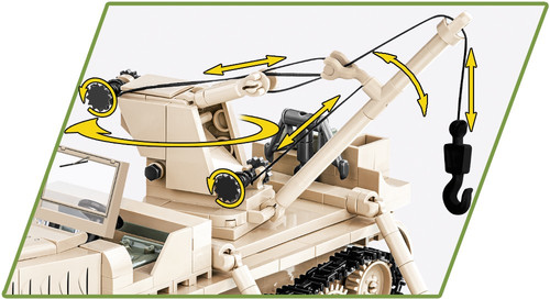 COBI Blocks Sd.Kfz. 9/1 Famo 498pcs 8+