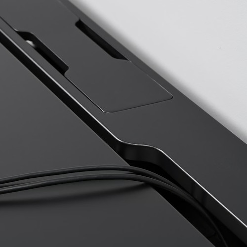 UTMANING Gaming desk, black, 120x80 cm