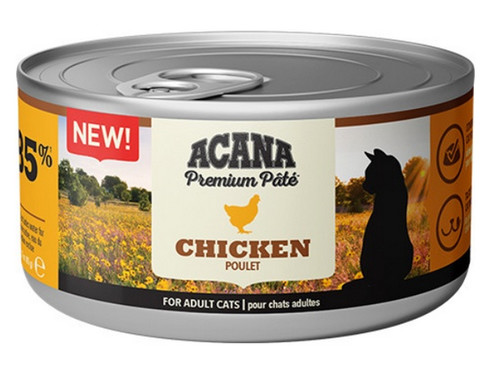 Acana Cat Premium Pate Chicken Wet Cat Food 85g