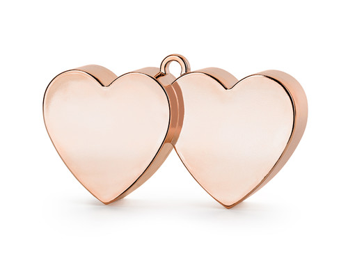 Weight for Balloons Hearts, rose gold