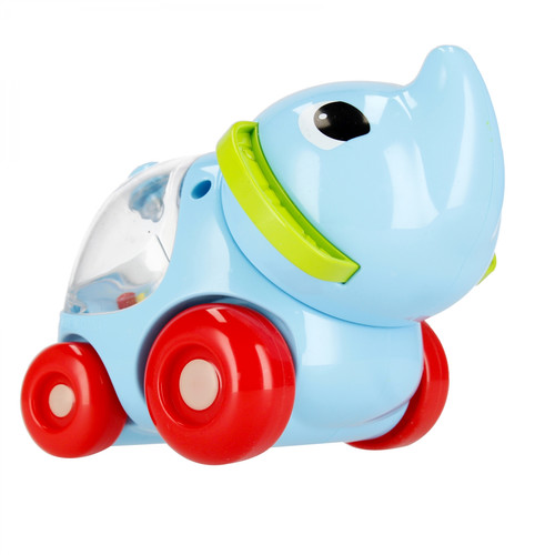 Bam Bam Cartoon Slide Car with Rattle Elephant 6m+