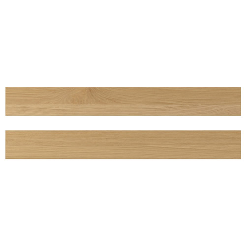 FORSBACKA Drawer front, oak, 80x10 cm