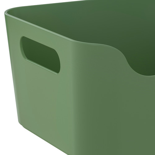 UPPDATERA Box, green, 24x17 cm