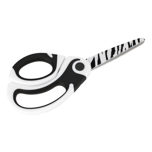 Starpak School Scissors 13.5cm Zebra 3+