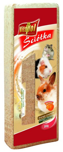 Sawdust for Rabbits & Rodents Orange 12-14L / 1.1kg