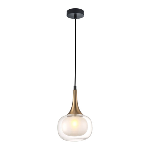 Italux Pendant Lamp Konila 1x G9, brass