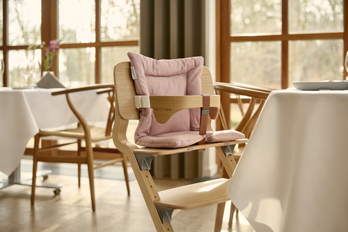 LEANDER Cushion for CLASSIC™ high chair, dusty rose