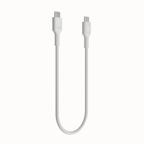 GREEN CELL Cable USB-C-USB-C PowerStream 100W, braid, 1.2m, white