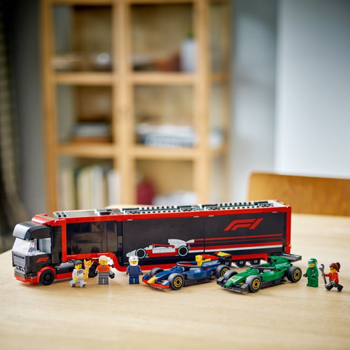 LEGO City F1 Truck with RB20 & AMR 24 F1 Cars 8+