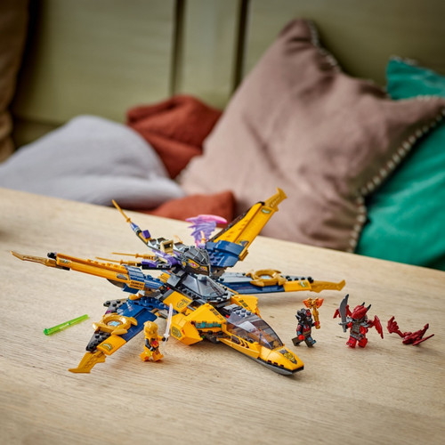 LEGO Ninjago Ras and Arins Super Storm Jet 8+