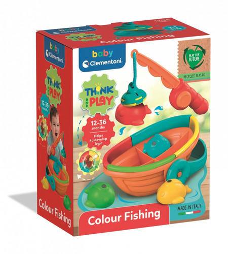 Clementoni Think & Play - Colour Fishing 12m+