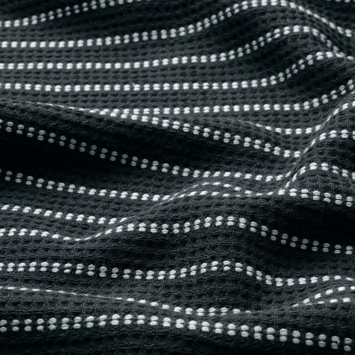 BROKGINST Bath sheet, black, 100x150 cm