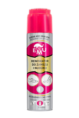 EMU Renovator Spray for Suede & Nubuck Shoes 250ml, transparent