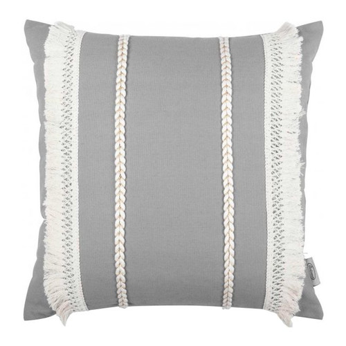 Cushion Boho 45 x 45 cm, grey