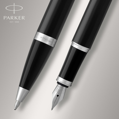Parker Gift Set IM Black CT - Fountain Pen & Ballpoint Pen