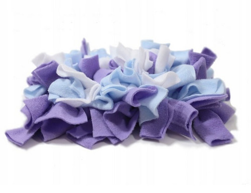 MIMIKO Pets Snuffle Mat for Dogs and Cats Small, heather, blue, white