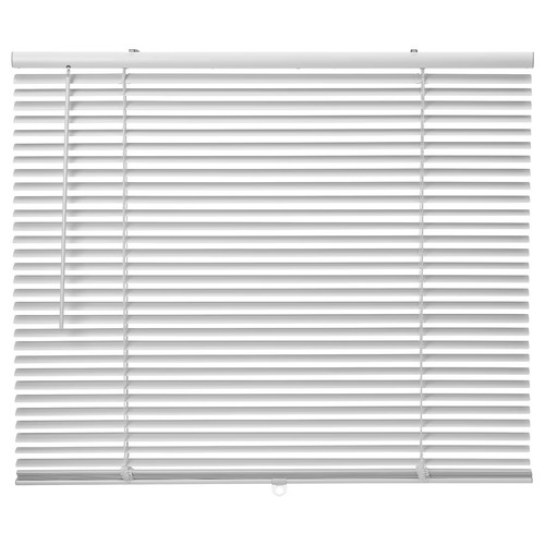 VECKLARFLY Venetian blind, white, 140x155 cm