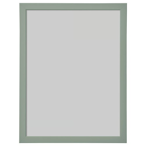 FISKBO Frame, light grey-green, 30x40 cm