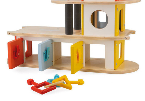 Janod Wooden Garage 2+