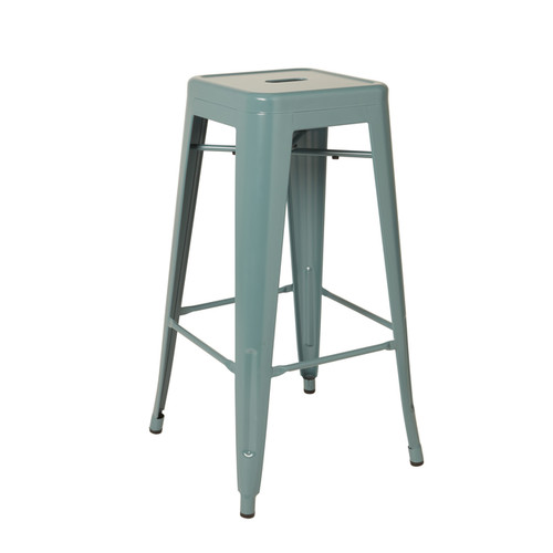 GoodHome Bar Stool Branza, dark green