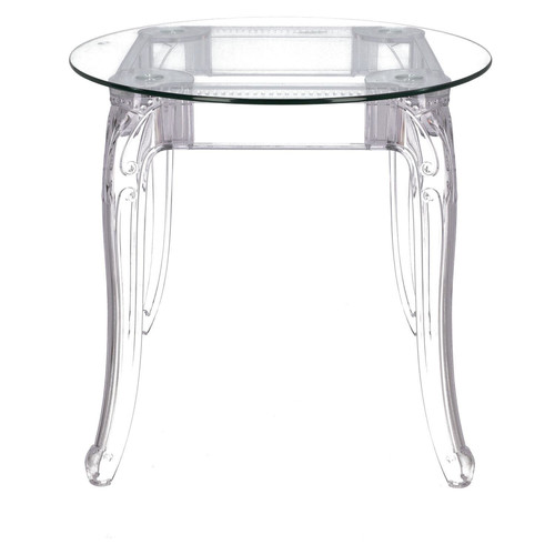 Table Ghost 80cm, transparent