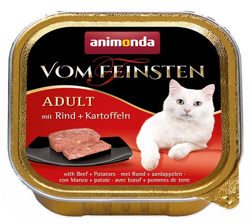 Animonda vom Feinsten Cat Adult Beef & Potatoes 100g