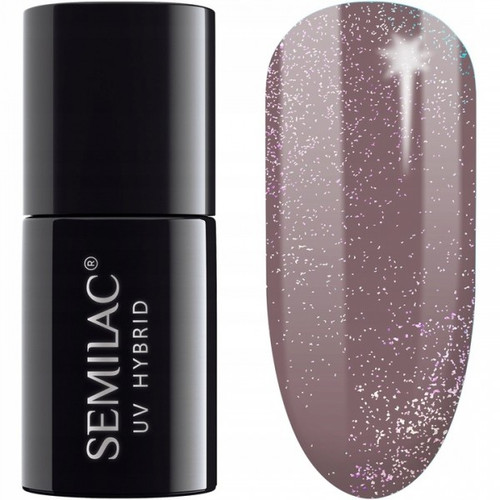 SEMILAC UV Gel Polish 322 Shimmer Dust Brown 7ml