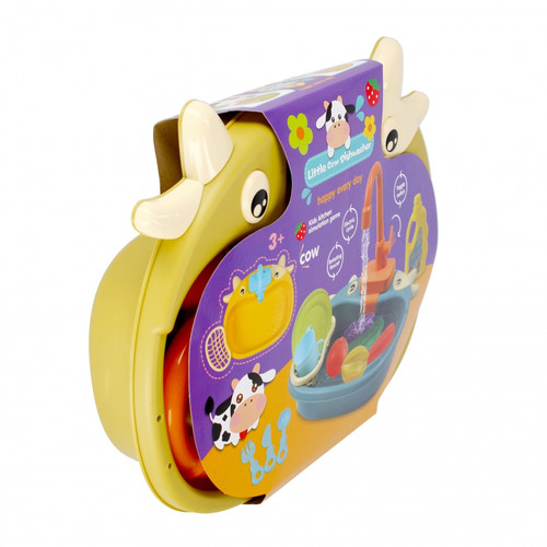 Little Cow Dishwasher Playset 3+