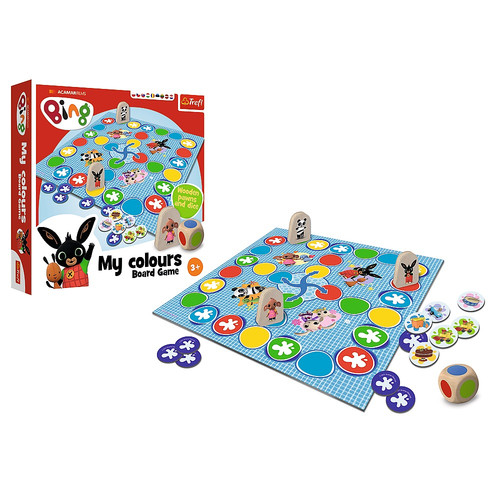 Trefl Board Game My Colours Bing 3+