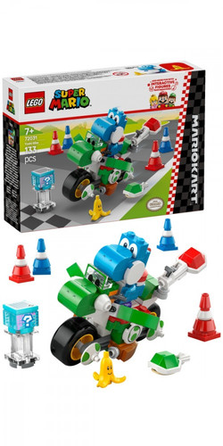 LEGO Super Mario Mario Kart - Yoshi Bike 7+