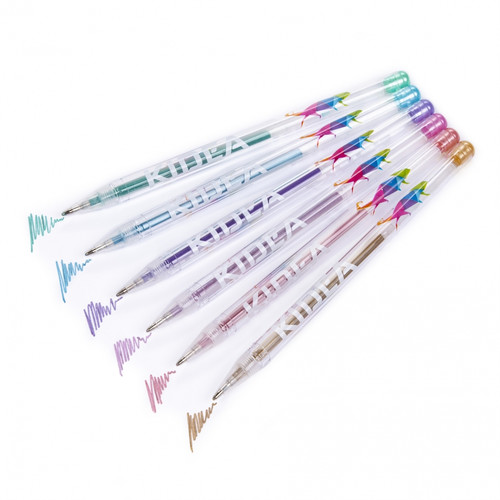 Kidea Pearl Gel Pens 6 Colours
