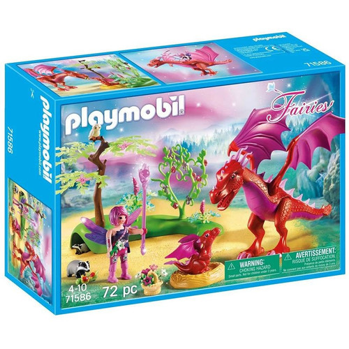 Playmobil Fairies Dragon Mummy with Baby Dragon 4+