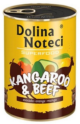 Dolina Noteci Superfood Dog Wet Food Kangaroo & Beef 400g