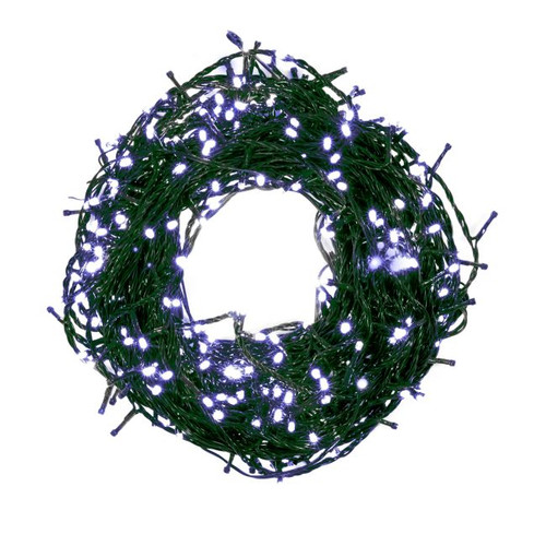 Christmas Lights 500 LED Bulinex 12.5 m, indoor/outdoor, blue