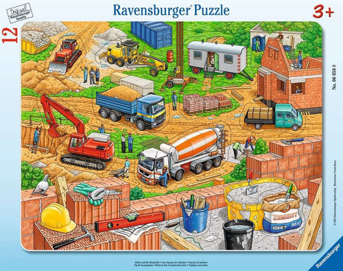 Ravensburger Children's Puzzle Construction Site 12pcs 3+