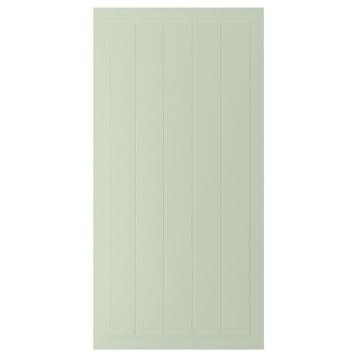 STENSUND Door, light green, 60x120 cm