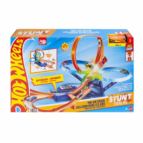 Hot Wheels Aerial Crash Track Set JFD12 5+