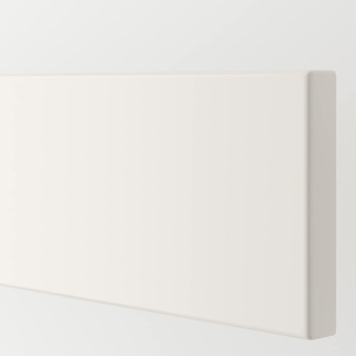 VEDDINGE Drawer front, white, 40x10 cm