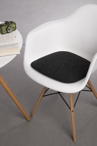 Felt Chair Cushiondark grey