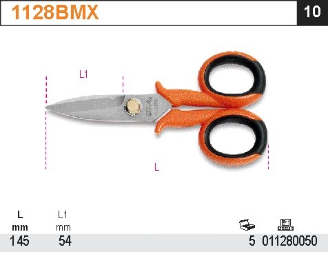 BETA Electrician's Scissors 145mm