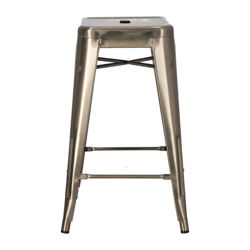 Bar Stool Paris 66cm, metallic