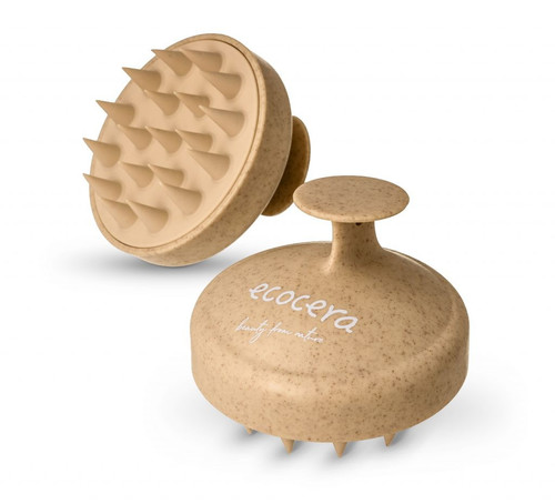 ECOCERA Medi Massage Brush for Scalp, beige