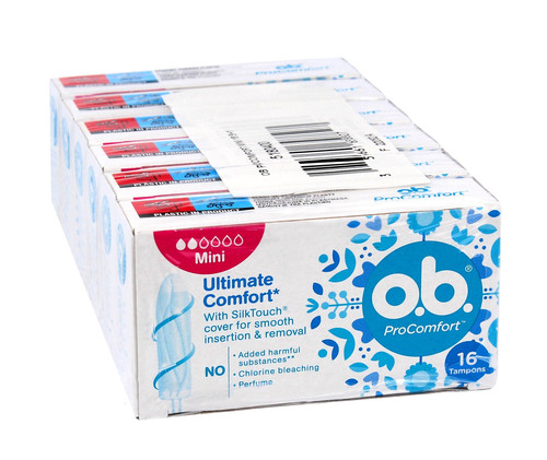 O.B.ProComfort Tampons Ultimate Mini 16 x 6pcs