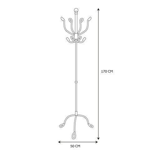 Coat Stand Loop, white