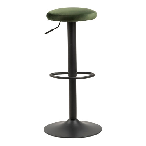 Bar Stool Finch, velvet, Forest green