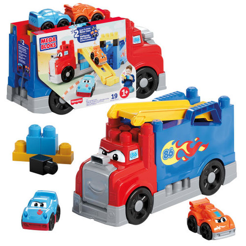 MEGA BLOKS First Builders Build and Race Truck JFR29 1+