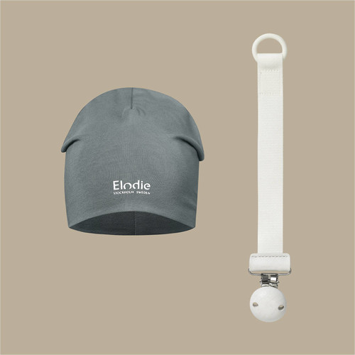Elodie Details Logo Beanie - Deco Turquoise 6-12 months
