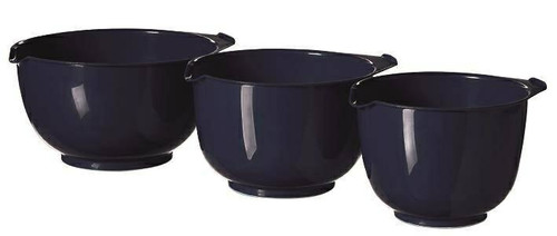 Curver Kitchen Mixing Bowl Set of 3 - 1.5l, 2l, 2.5l, dark blue