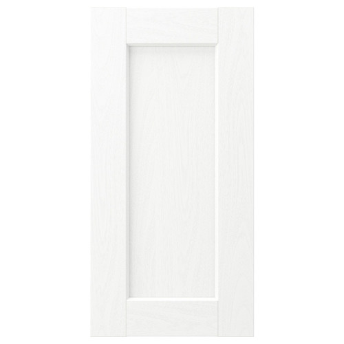 ENKÖPING Door, white wood effect, 30x60 cm